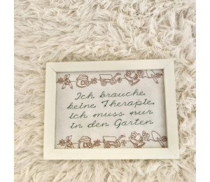 Stickdatei - Garten Motivborte E2E